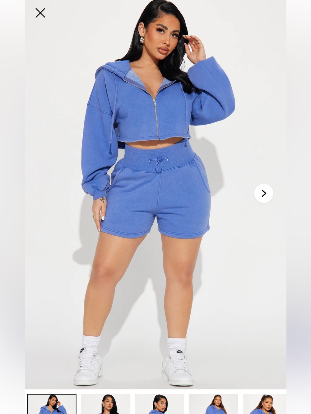 Fashion Nova x On the Go Fleece Set